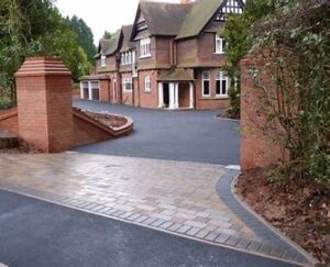 Paver entrance